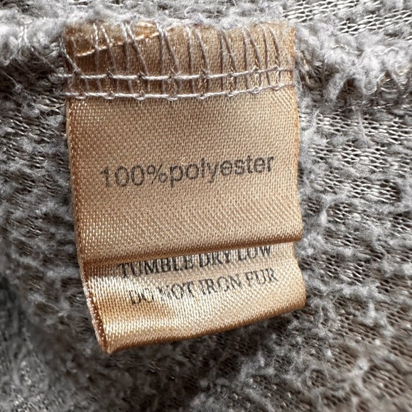 True Grit Unisex Frosted Tip 1/4 Zip Sherpa Fleece Pullover - Picture 8 of 16